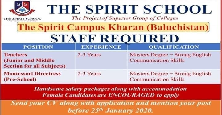 kharan school jobs