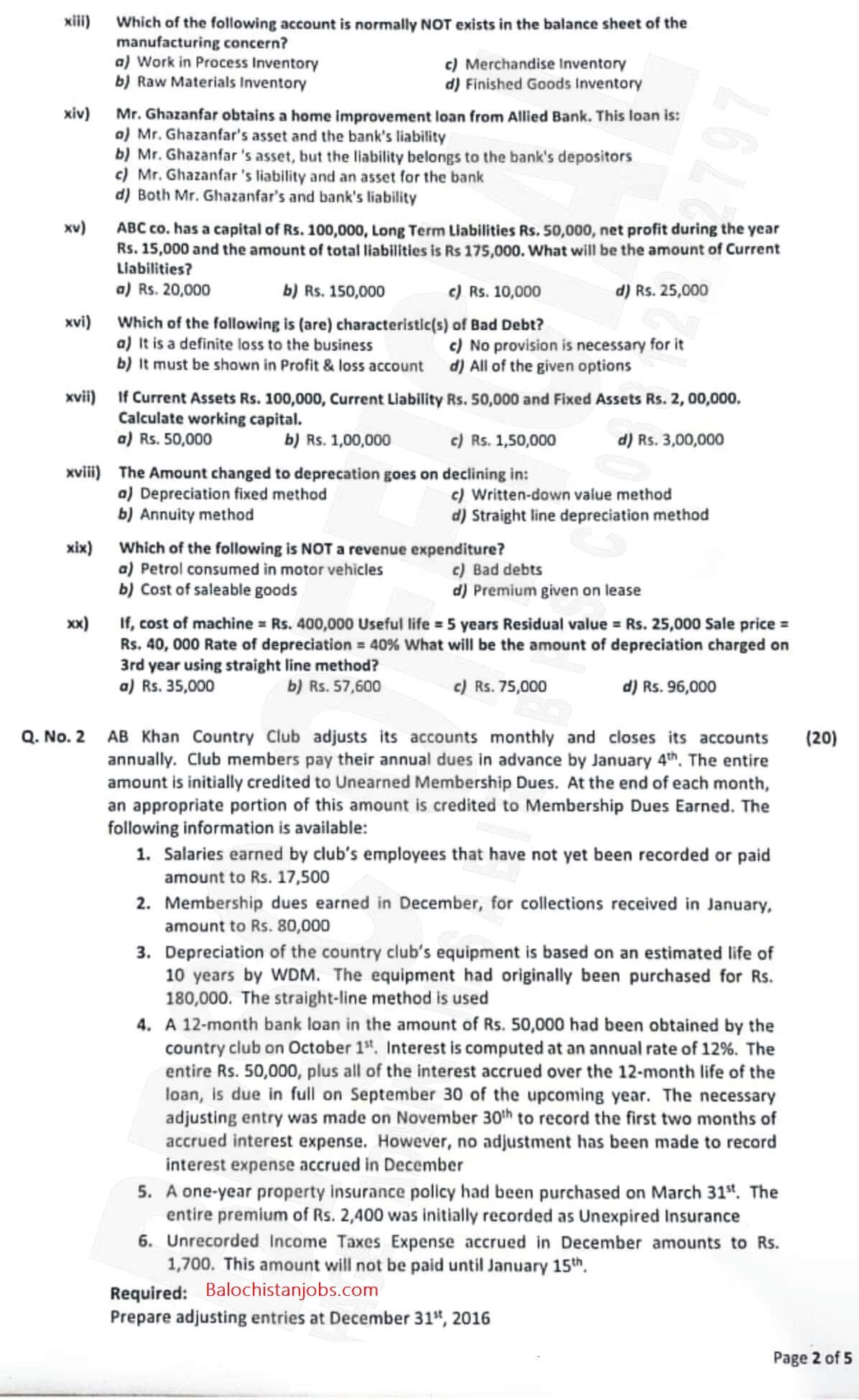 past papers of research officer bpsc