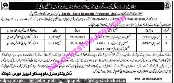 Balochistan Levis Force chaghi