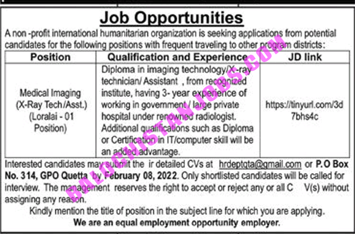 NGOs Jobs In Loralai 2022 1 NGOs Jobs In Loralai 2022