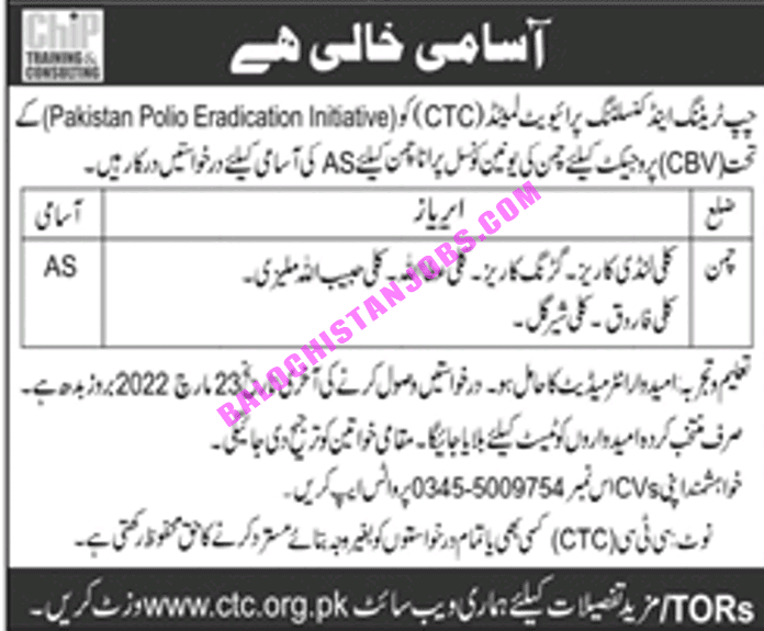 CTC Chaman Jobs 2022 1 CTC Chaman Jobs 2022